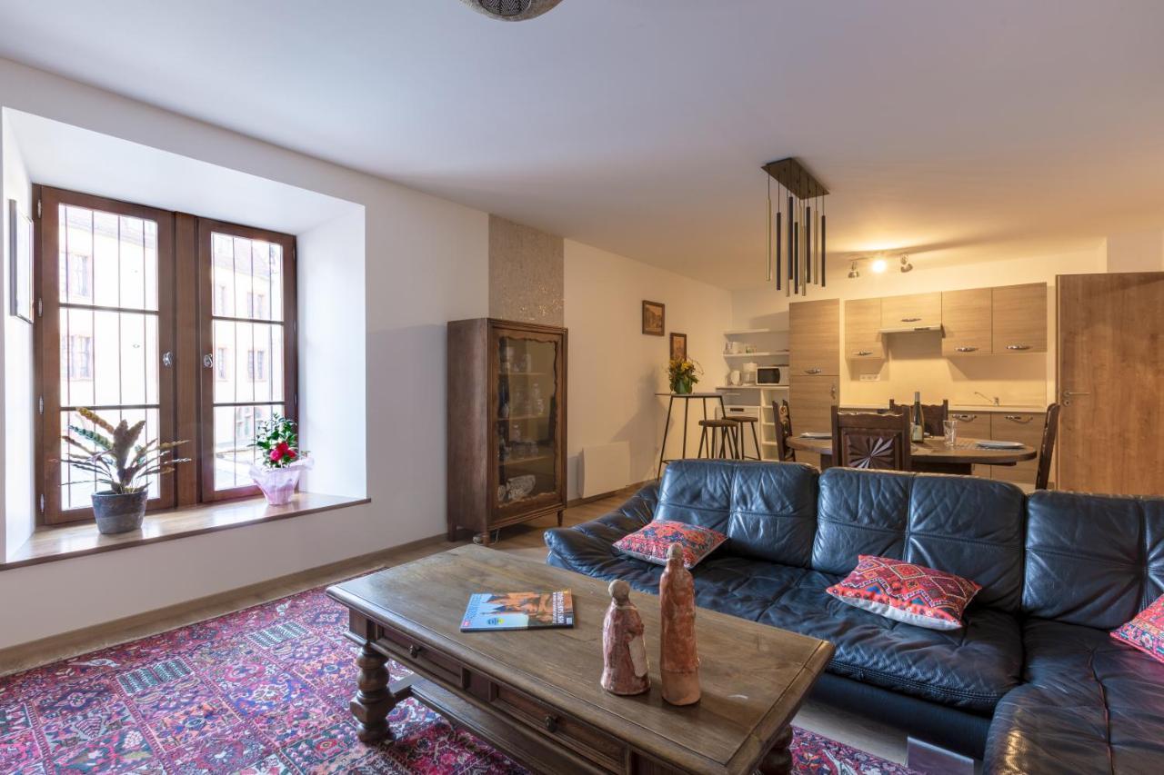 Le Rhenanus Jacques Taurellus - Appartement Duplex Au Calme - Centre Ville - Parking Gratuit Sélestat Dış mekan fotoğraf